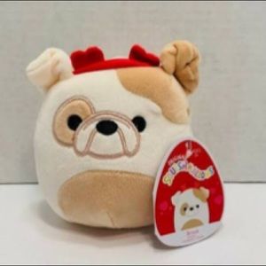 Squishmallows Brock, Valentine’s day 5 inches
